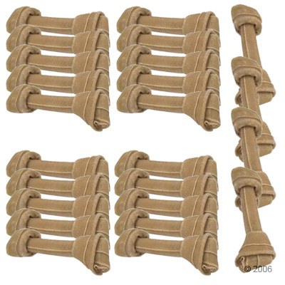 Super-Sparpack Trixie Kauknochen geknotet - 24 x 35 g (11 cm)