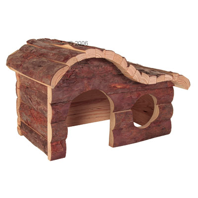 Blockhaus Hanna - für Kaninchen, 43 x 28 x 22 cm