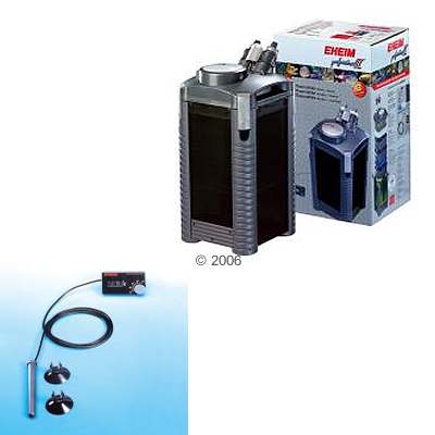 Eheim Aussenfilter Professionel II mit Heizer und Medien - 2128