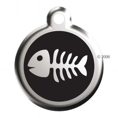 Glücksanhänger Happy Fish - 2 cm Durchmesser