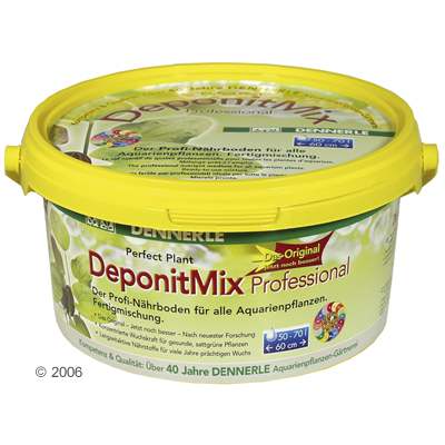 Dennerle DeponitMix Professional Bodengrund - 9,6 kg für Aquarie