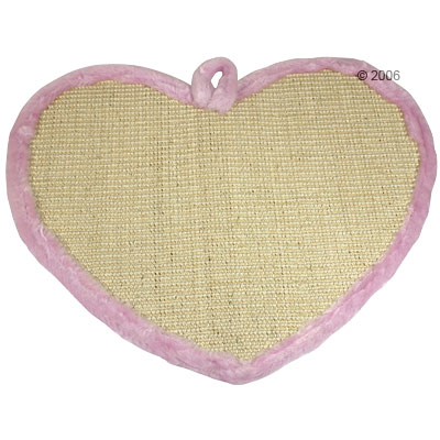 Herzige Sisal-Kratzmatte - 45 cm x 35 cm