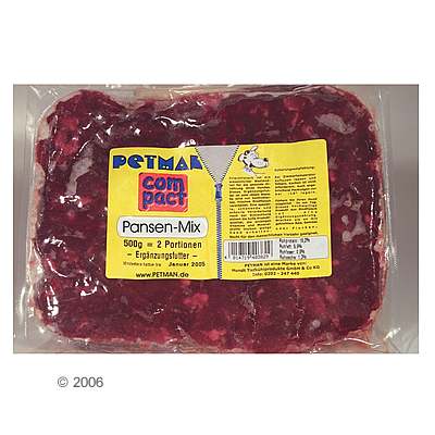 Petman Compact Frostfutter PansenMix - 22 x 500 g