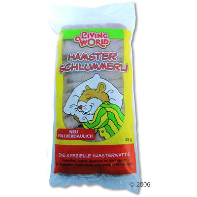 Hagen Hamster-Schlummerli Hamsterwatte - 3 x 25 g