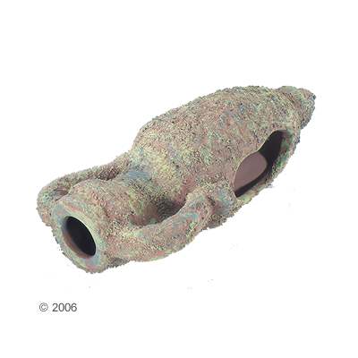 Keramik Amphore groß Aquariumdeko - Größe ca. 20 cm