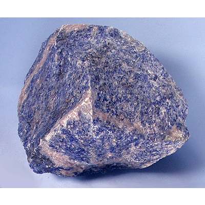 Blue Sodalit Steine Aquarium Dekoration - ca. 2 kg, 2 - 4 Steine