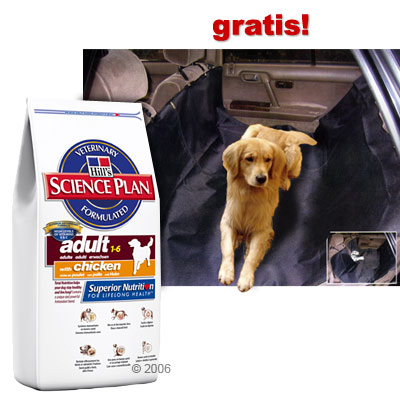 15 kg Hill�s Science Plan + Autoschondecke Seat Guard gratis - Adult Large Breed Lamm & Reis Hundefutter