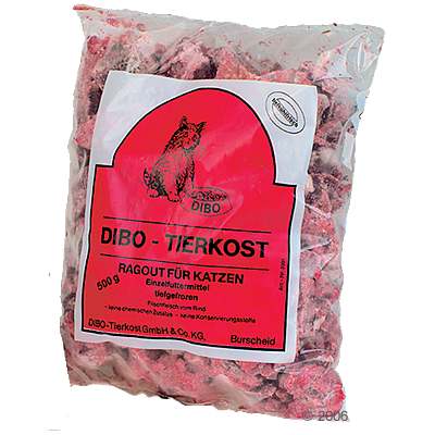DIBO Frostfutter Ragout f�r Katzen - 6 kg, 12  Beutel je  500 g,