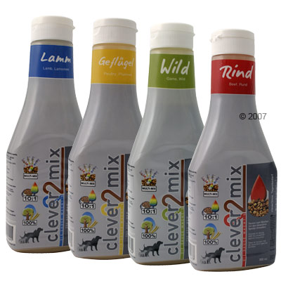 clever2mix Spezial-Saucen-Set - Lamm, Gefl�gel, Rind und Wild (�
