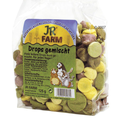 JR Farm Gemischte Drops - 2 x 125 g