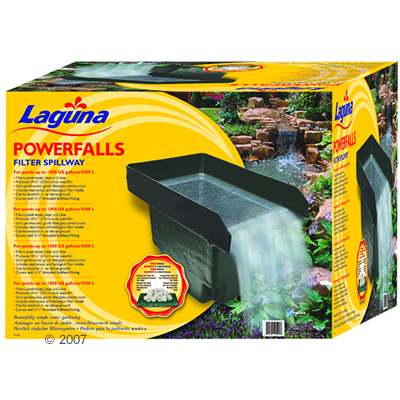 Laguna Powerfalls Filter Spillway - Filter Spillway