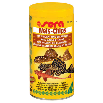 Sera Wels-Chips Chipsfutter - 250 ml