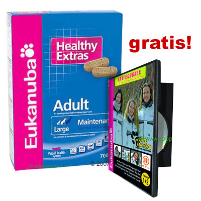 700 g Eukanuba Healthy Extra Snack DVD Superfrauchen - Adult Li