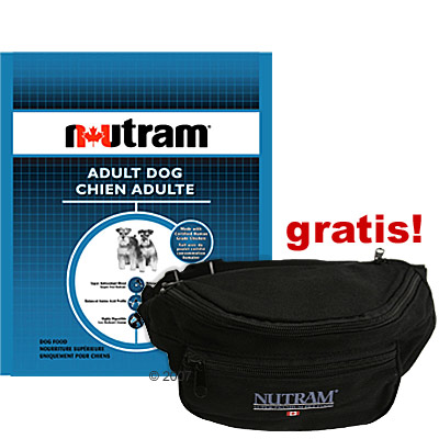 Nutram Hundefutter 15 kg  G�rteltasche gratis - Lamm & Reis