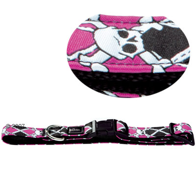 Hunter Halsband Krazy Scull Vario Basic - Gr.L: 45 - 65 cm Halsumfang