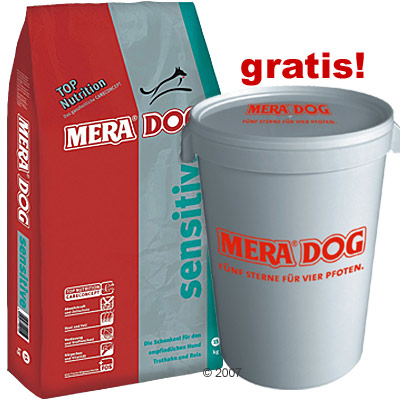 15 kg Mera Dog Top Nutrition Futtertonne gratis! - Lamm & Reis