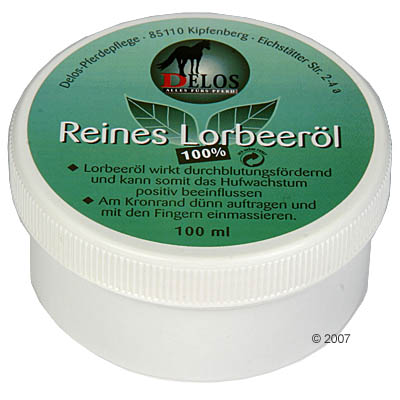 Delos Reines Lorbeeröl für Pferde - 100 ml