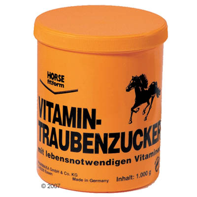 Horse fitform Vitamin Traubenzucker Ergänzungsfutter - 1 kg