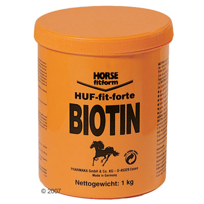 Horse fitform Biotin Huf-fit-forte Erg�nzungsfutter - 1 kg