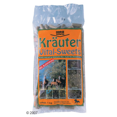 Horse fitform Kräuter Vital-Sweets - Multipack 3 x 1 kg