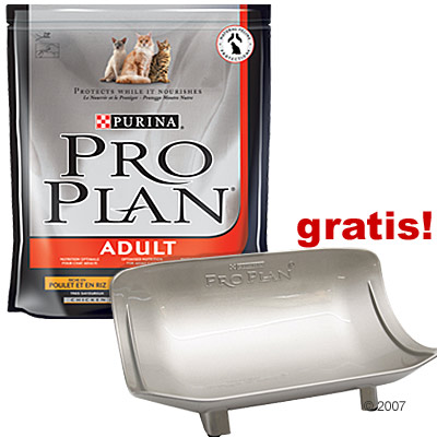 Pro Plan Katzenfutter 1,5 kg  Katzennapf gratis! - Adult Light