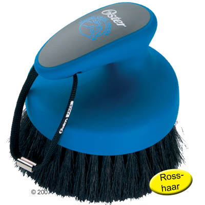 Oster Kopfschmuse - Bürste für Pferde - blau