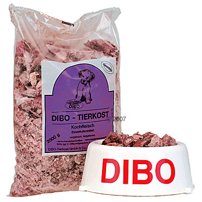DIBO Frostfutter Kochfleisch - 6 kg, 3 Beutel je 2.000 g, lose r