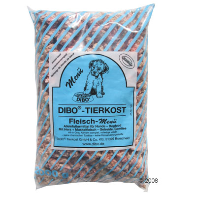 DIBO Frostfutter Fleisch-Men� - 20 kg, 10 Beutel je  2.000 g, lose rollend
