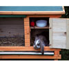 Landhaus with open door