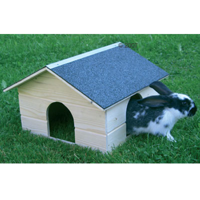 Kaninchen Landhaus - - Ma�e: 40 x 40 x 30 cm