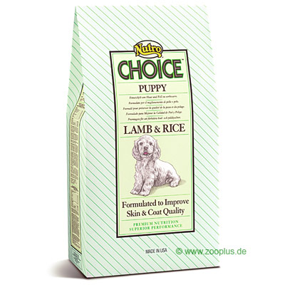 Nutro Choice Puppy Lamm & Reis - 15 kg