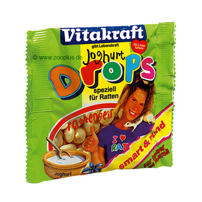 Vitakraft Joghurt Drops Ratte 40 G - Einzeln