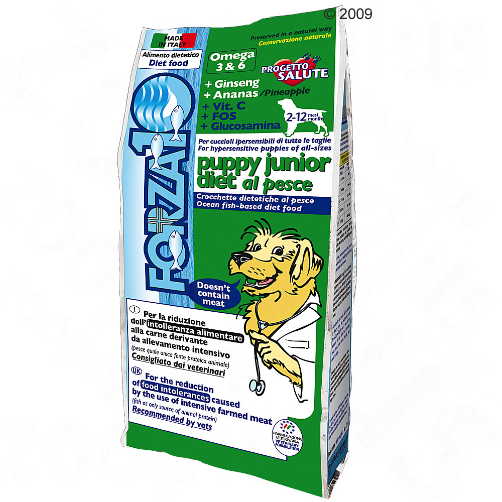 Forza 10 Puppy Junior Diet mit Fisch - 15 kg