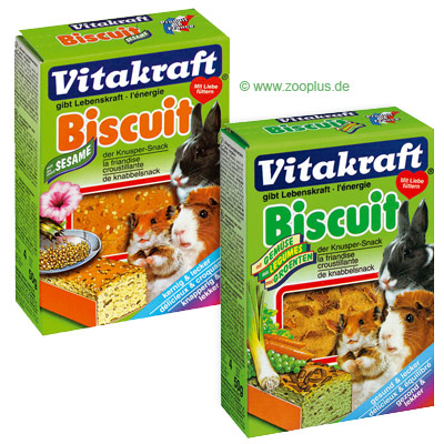 Vitakraft Biskuits f�r Nager, 4 St�ck - mit Gem�se