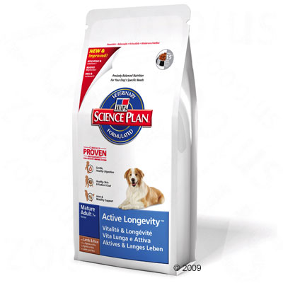 Hill�s Canine Mature Adult Senior Lamm & Reis Hundefutter - 15 kg