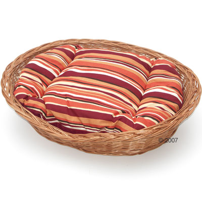 Mehr Infos zu Hundekorb mit Kuschelkissen - 100 cm