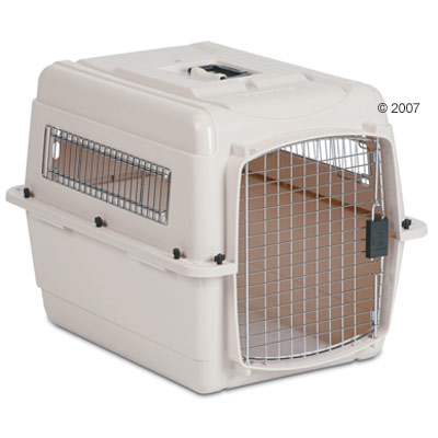 Vari Kennel Hundebox Beige - - Gr��e 1 (S): L 53 x B 41 x H 38 cm