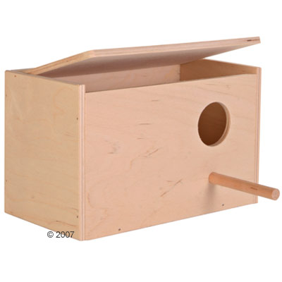 Nistkasten f�r Wellensittiche -