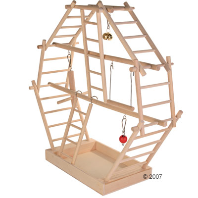 Holzleiter-Spielplatz, groß -