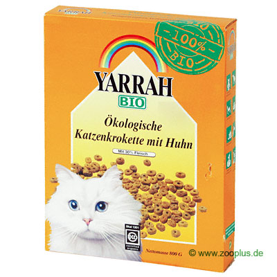 Yarrah Cat Food Huhn - 3 kg