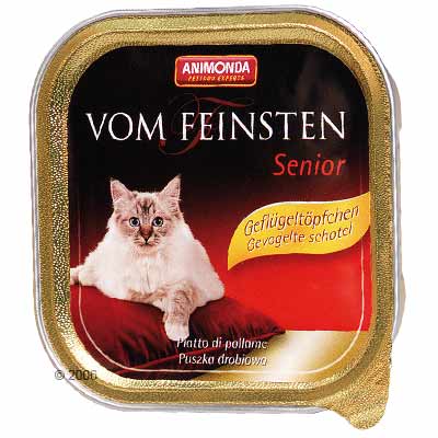 Animonda vom Feinsten Senior 6 x 100 g - Geflügeltöpfchen