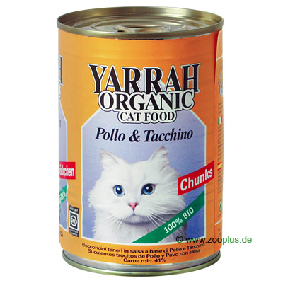 Yarrah Br�ckchen, 6 x 400 g - Huhn und Rind