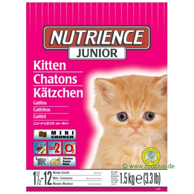 Nutrience K�tzchenfutter - 1,5 kg