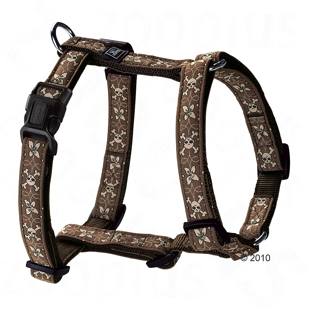 Hunter Geschirr Krazy Scull Flower Vario Rapid - - Gr. L: 64 - 100 cm Brustumfang Preisvergleich