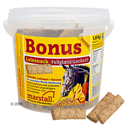 Marstall Bonus Leinsnack - 1,0 kg