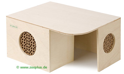 Romantika Ferienh�tte - unbehandeltes Holz, naturfarben