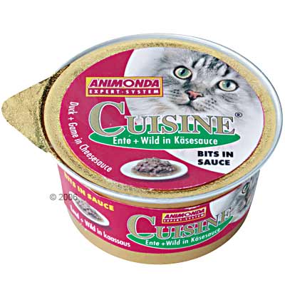 Animonda Cuisine 6 x 85 g - Huhn & Forelle in Käsesauce