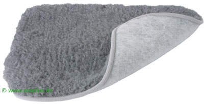 Mucki Thermodecke Arktis Grau rutschfest - 75 x 70 cm
