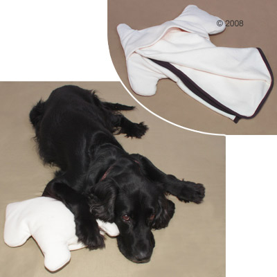 Mehr Infos zu Hundedecke Creamy Dog - L 80 x B 60 cm
