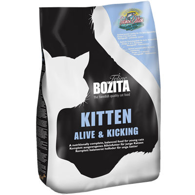 Bozita Kitten Alive & Kicking - 4 kg